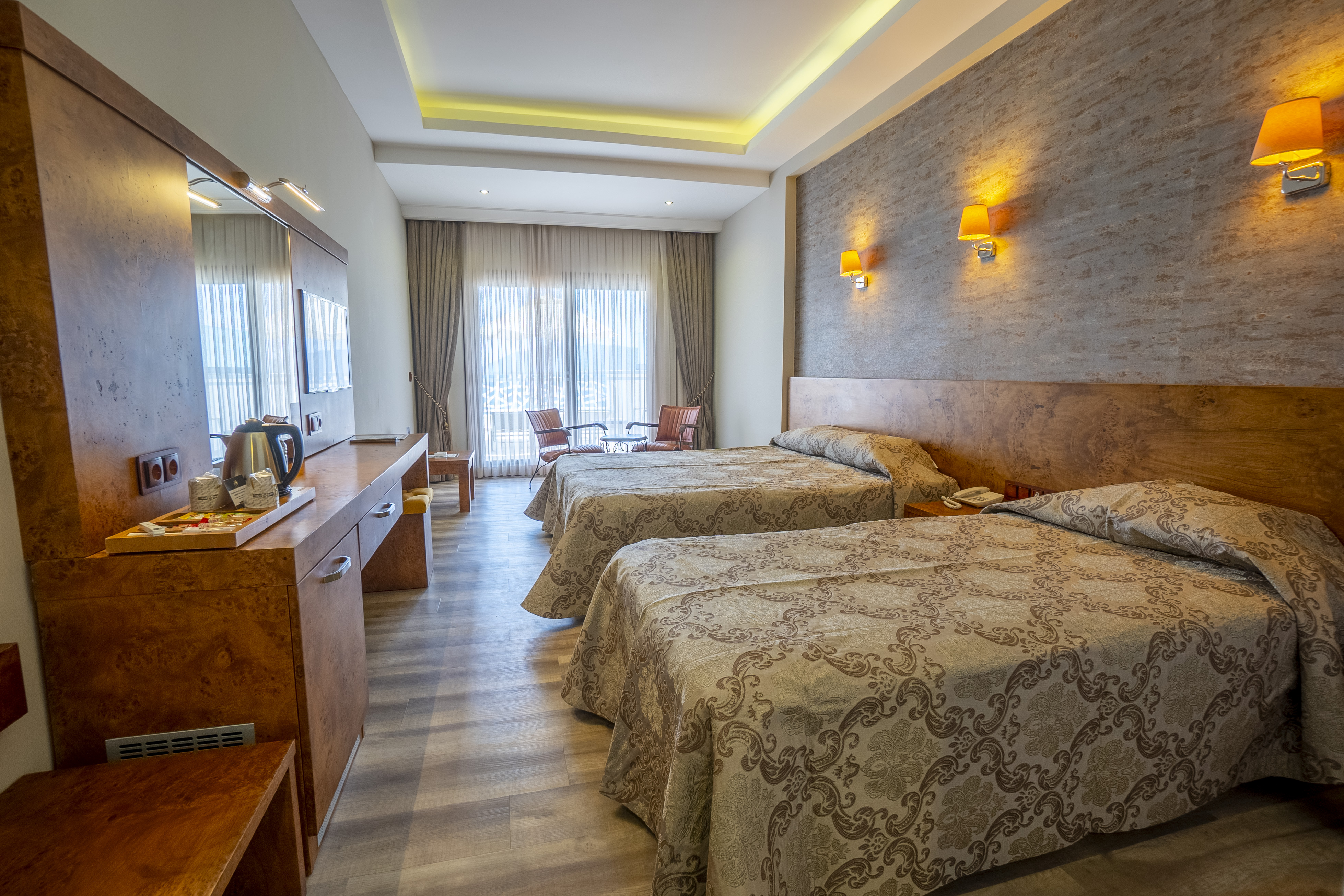 Deluxe Balayı Teras Odası, Deniz Manzaralı (Teraslı)